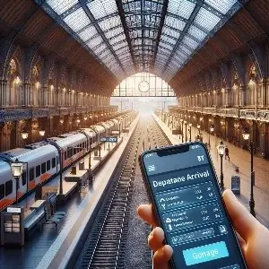 Mobile app euro train tracker